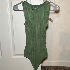 Green Bodysuit- Abercrombie&Fitch